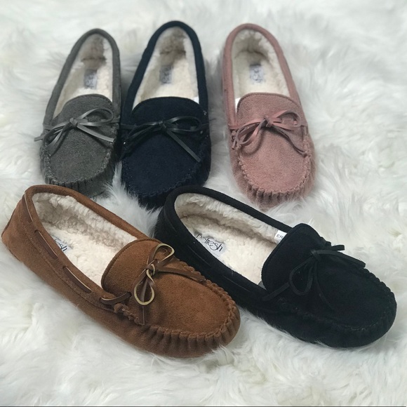 Warm comfy shearling slippers - Picture 7 of 7